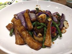 炒芸豆茄子-川旺角川粤融合菜•海景餐厅(星海广场店)
