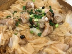 金蒜排骨陈村粉-龙的酒楼·手工早茶·顺德菜(近良路店)