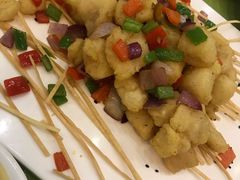 椒盐鳕鱼丁-大眼锅贴水饺(河东店)