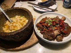 石锅鸡汤豆腐-绿茶餐厅(朝阳大悦城店)