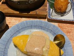 熔岩明太子猪排盖浇饭-堂本家洋食别馆·炸猪排(中心城店)