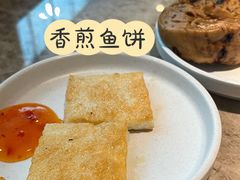 香煎鱼饼-淘米捞·米汤脆鲩鱼火锅(福田皇岗店)