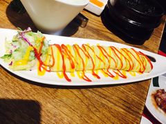 芝士鸡蛋卷-釜山火炉韩式炭火烤肉(欧洲城店)