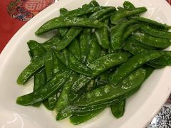 清炒荷兰豆-玉华台饭庄(裕中西里小区店)