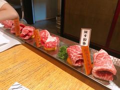 干式熟成M9和牛牛身拼盘-赤坂亭·M9和牛烧肉·铁板烧(合肥万象城店)