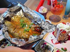 -街角等你.大连海鲜烧烤.经典铁板海鲜串(西安路店)