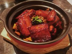 黑枣汁煨五花肉-港丽餐厅(高德置地店)