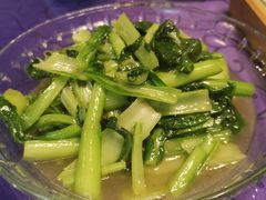 柴鸡蛋炒小白菜-北平味道.京味菜.烤鸭(梨园店)