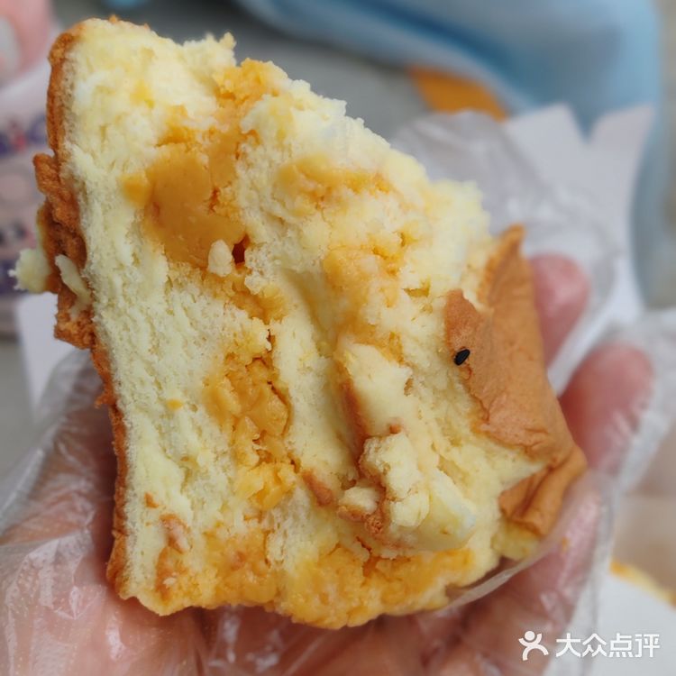 其貌不扬，但口感惊艳的咸蛋黄蛋糕