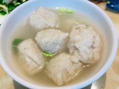 小船鱼丸汤-小船渔村•大连菜•大连焖鱼(明泽街店)