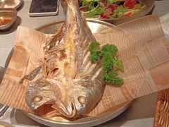-草家酱蟹炭火烤肉店(珲春南路一店)