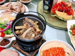 帝王蟹蒸蛋羹-箪食巷私房菜馆·鲁菜(玉函路店)