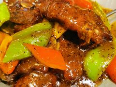 铁板黑椒牛柳-好嫂子酱猪手•农家菜(蒲黄榆店)