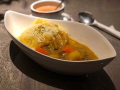 咖喱牛肉蛋包饭-杨桃院子咖啡吧(中华红墨店)