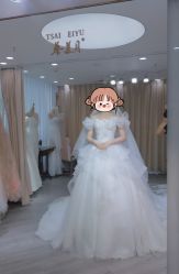 -台湾蔡美月婚纱租赁