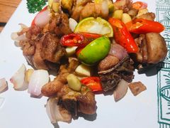 傣味柠檬香酥鸡-云海肴·汽锅鸡·云南菜(高德置地店)