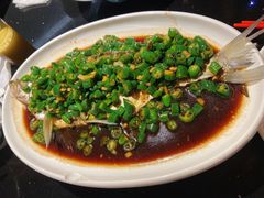 青椒白条鱼-老头儿油爆虾·知味杭州(爱琴海购物中心)