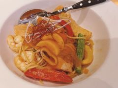 咸蛋黄芝士狠浓海鲜意大利面-bluefrog蓝蛙(恒隆广场店)