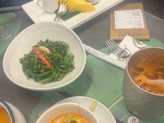泰式豆瓣酱炒空心菜-帕蓝·暹罗料理(大学路店)