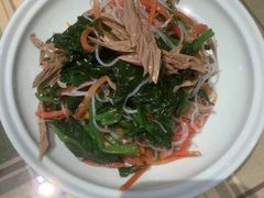 菠菜粉丝黑腐竹-大厨小馆(华阳城店)