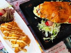 马苏里拉鸡扒蛋包饭-阿飛冰室(下沙店)