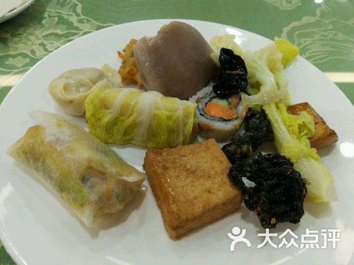 鸿山寺素食图片