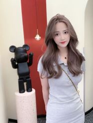 点击看大图 -藤野造型烫发染发