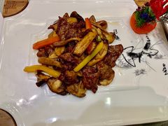 松茸炒雪花牛肉-大谊园