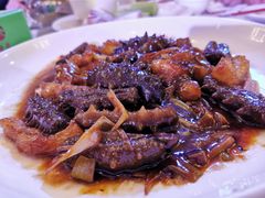 牛筋烧海参-丽苑大酒店