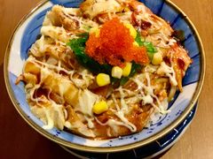 左口鱼蟹柳丼定食-魔丼屋(日月光店)