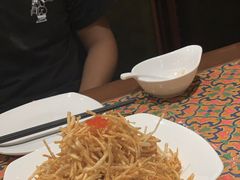 苦菊拌馓子-城南往事·鲁菜济南菜(软件园美莲广场店)