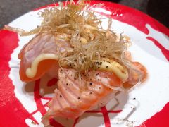 火炙三文鱼寿司-禾绿回转寿司(万柳华联店)