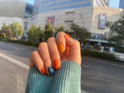 -孔雀手美甲美睫护理