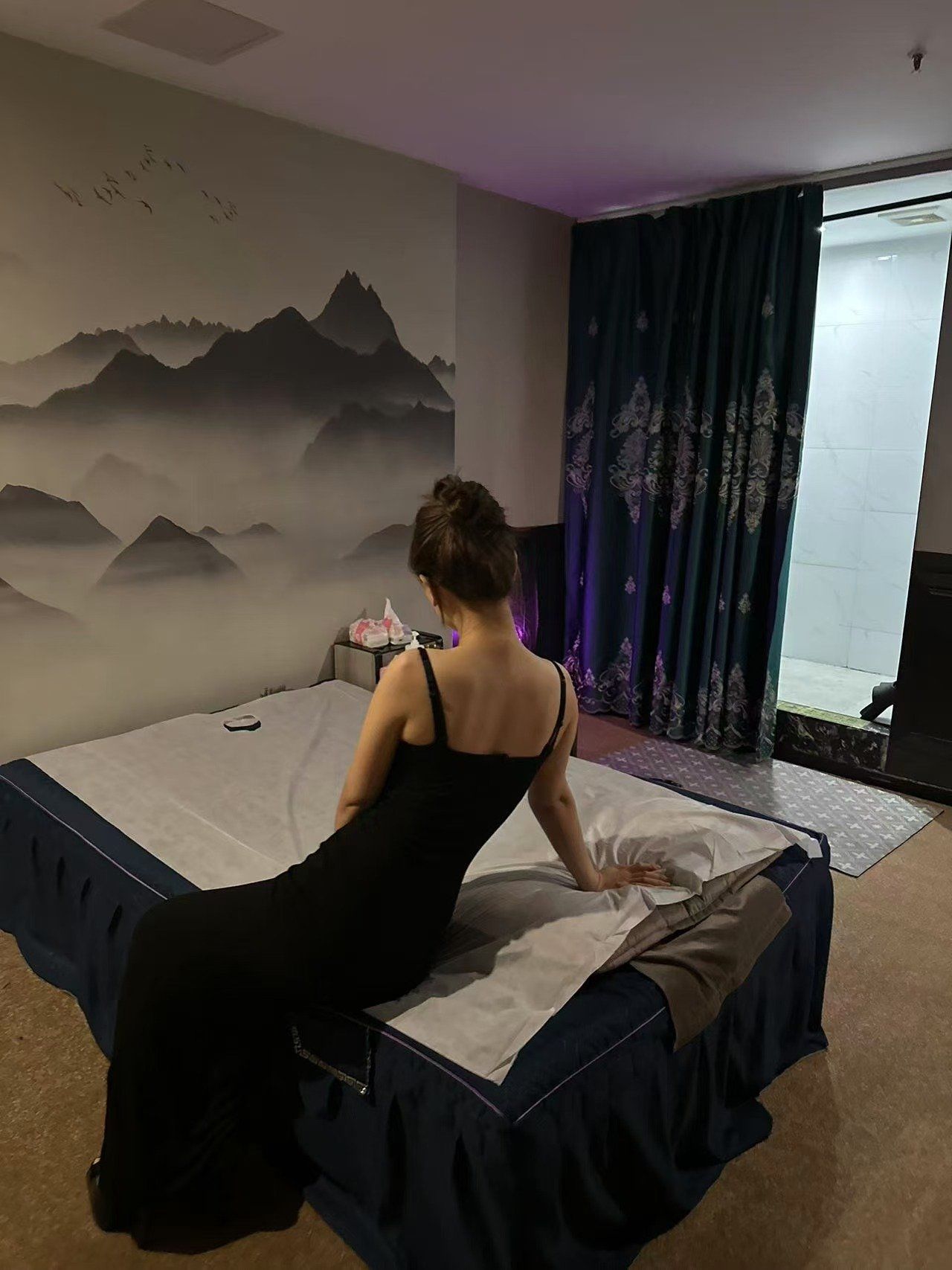 梦语 spa,年轻漂亮技师小姐姐