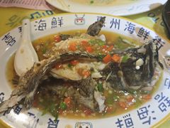双椒石斑鱼-桥东喜碧海鲜街(水东街店)