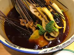-拈签一笑黄牛肉辣卤串串