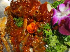 -明洞阿姨·韩式酱蟹烤肉·创意料理(三元桥店)