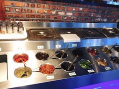 自助调料区-義聚德·清真铜锅涮羊肉·烧烤(河东店)