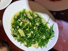 沙葱炒蛋-范记靖远羊羔肉(博物馆店)