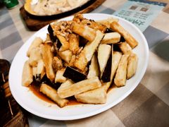 蛤蜊肉拌茄子-华春餐馆(鱼山路店)