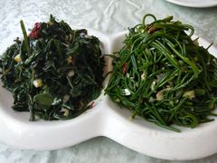 沙葱拼苦苦菜-老毛手抓(长城路店)