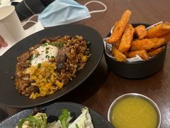 牛肝菌牛舌拌饭-一尺花园(安和花园店)