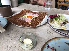 巴黎火腿鸡蛋芝士蘑菇可丽饼-RAC BAR(安福路店)