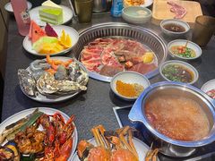 -欢乐牧场海鲜烤肉自助(牡丹园店)