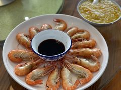 阳澄湖清水虾-鼎鲜·蟹农渔水·阳澄湖大闸蟹·农家乐(美人腿店)