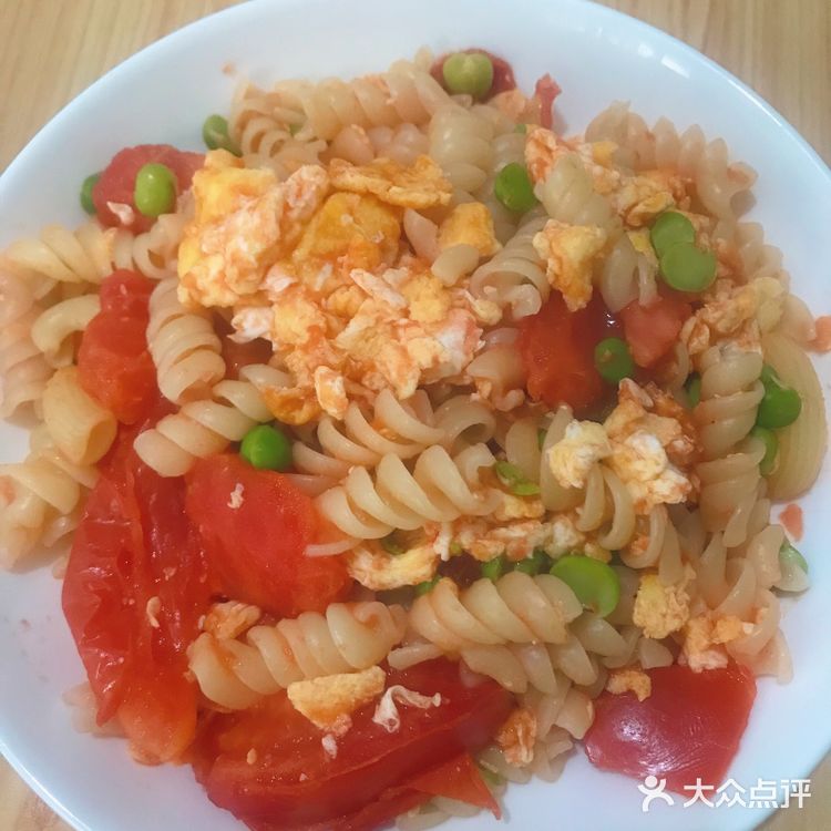 简单易学的减脂减肥餐：番茄鸡蛋炒意面