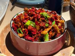 宫爆板筋-山石榴·贵州菜(丰盛里店)