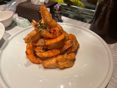 蜜汁酥皮虾-四季民福烤鸭店(王府井灯市口店)