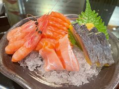 三文鱼刺身-稻早料理美术馆(城阳店)