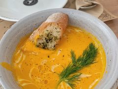 圣诞南瓜海鲜汤-Mark&Mars Restaurant